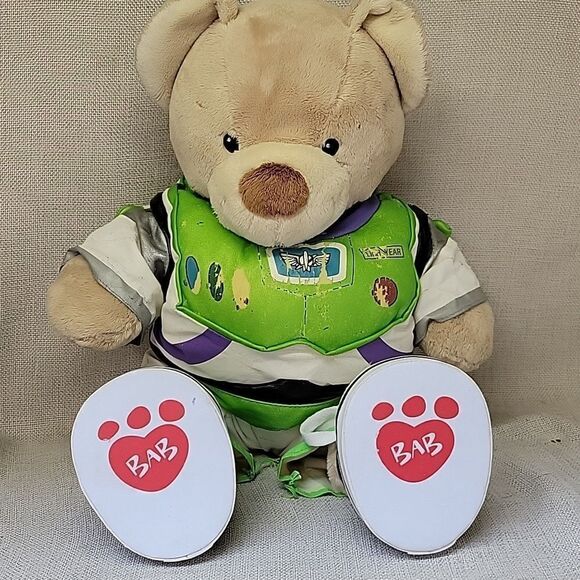 3 Build a Bear plush toys Dinosaur, Batman, Buzz Lightyear - Picture 6 of 13